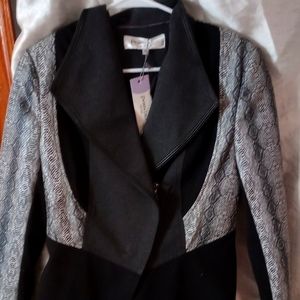Snakeskin dress jacket